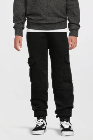 cargo joggingbroek black
