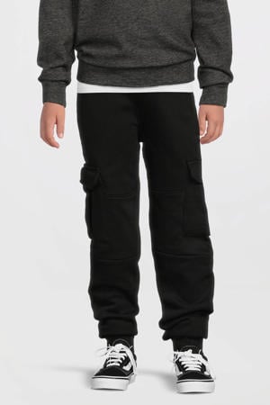 cargo joggingbroek black
