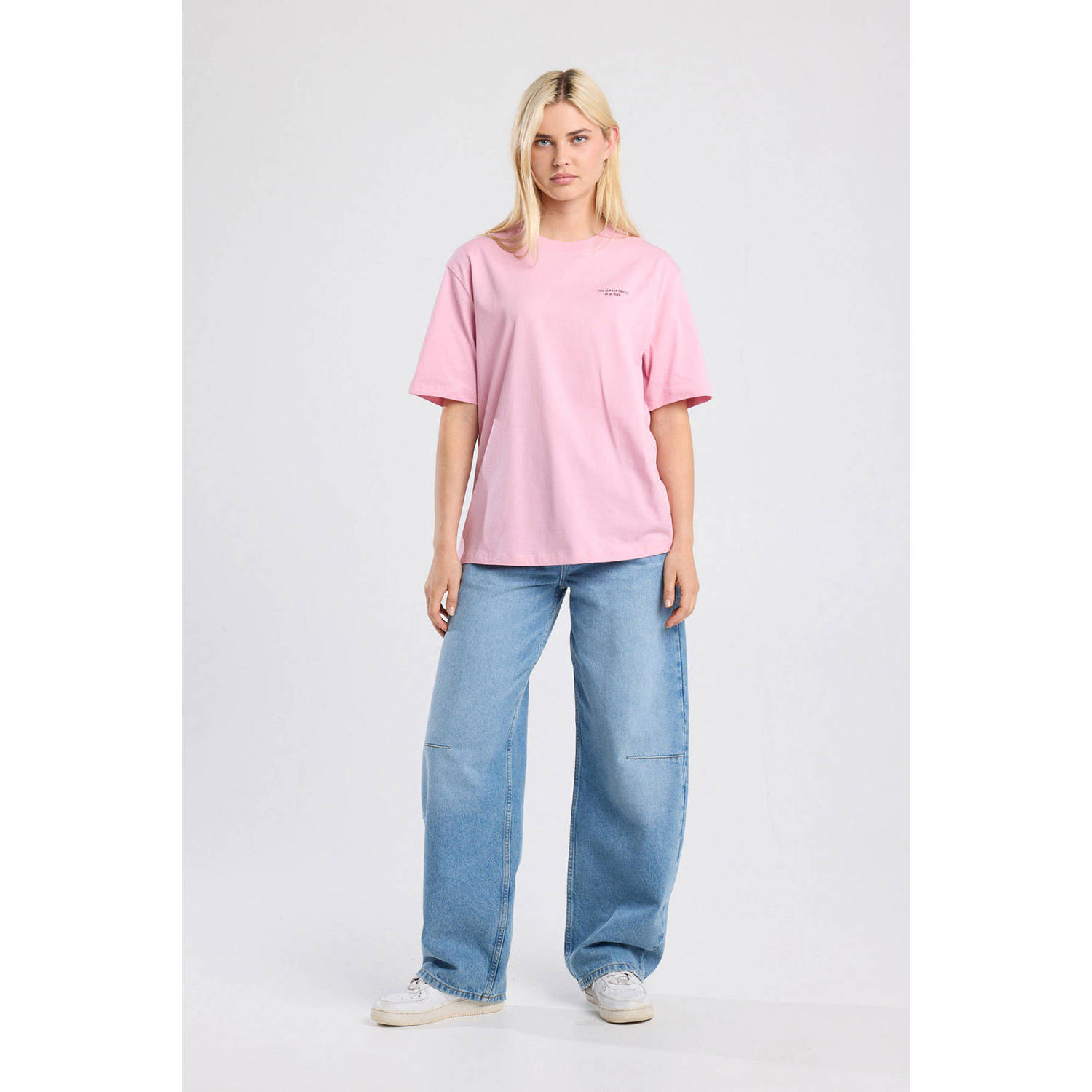 America Today T-shirt roze