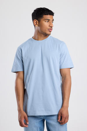 regular T-shirt blauw