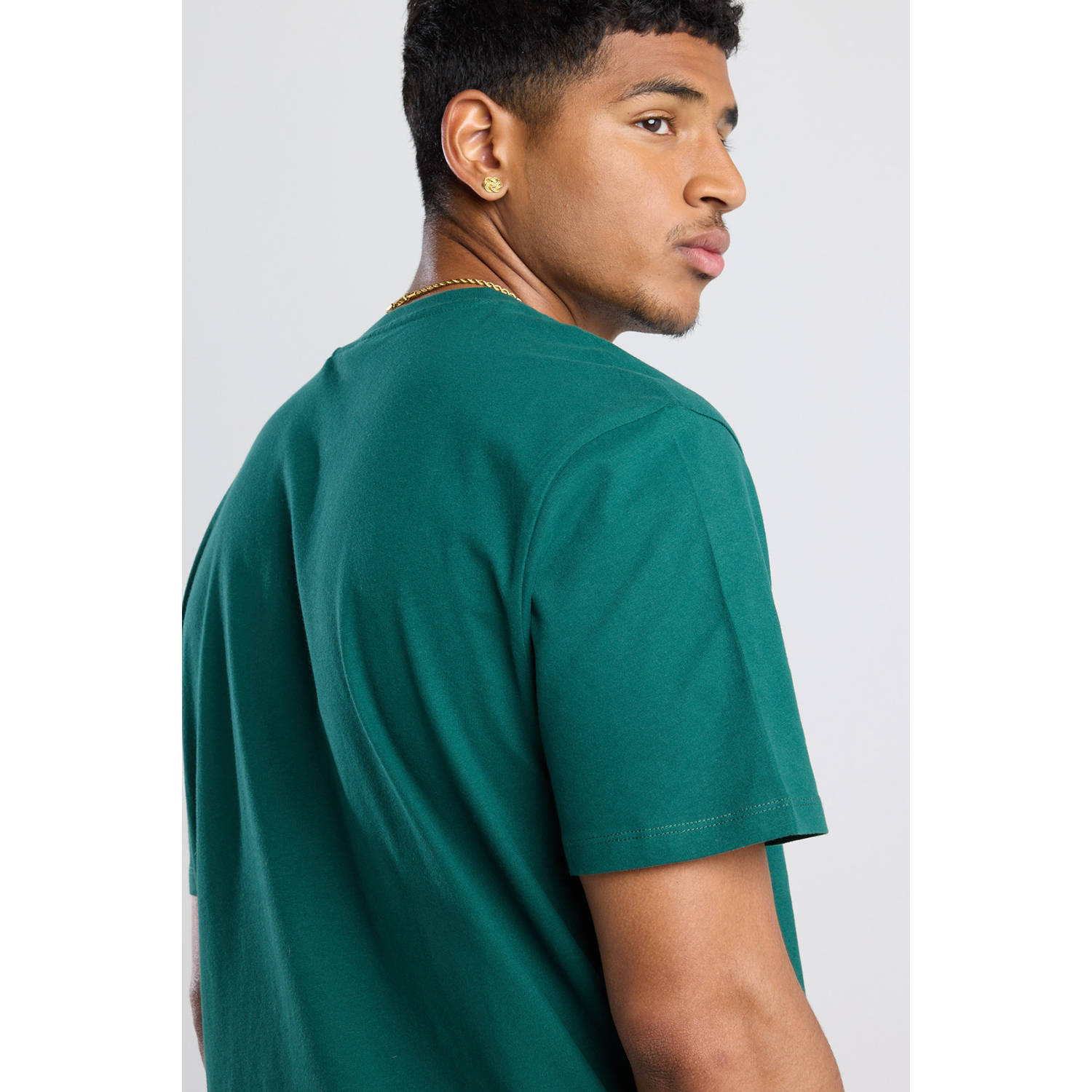America Today regular T-shirt groen