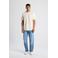 America Today regular T-shirt beige