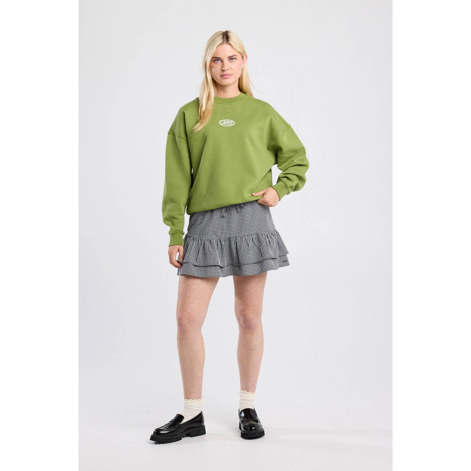 America Today mini rok zwart