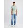 America Today regular T-shirt groen