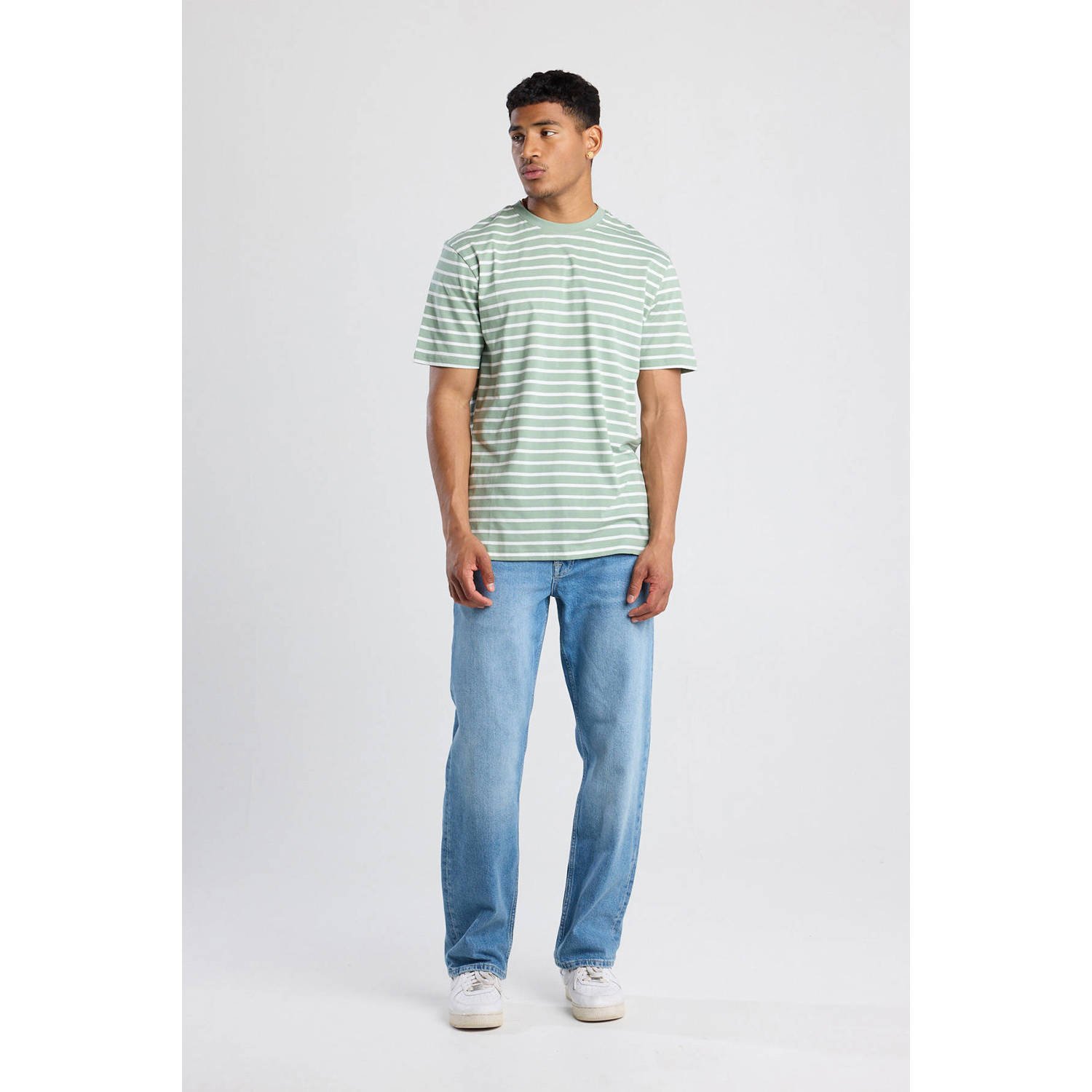 America Today regular T-shirt groen
