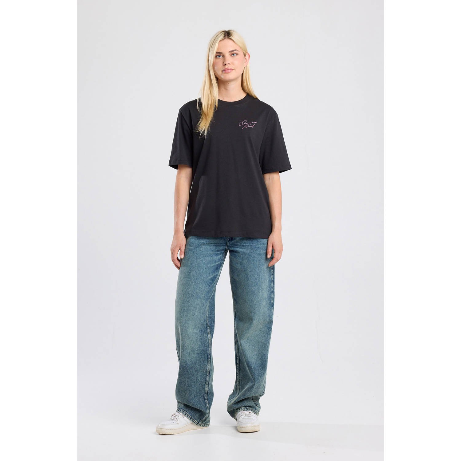America Today T-shirt zwart