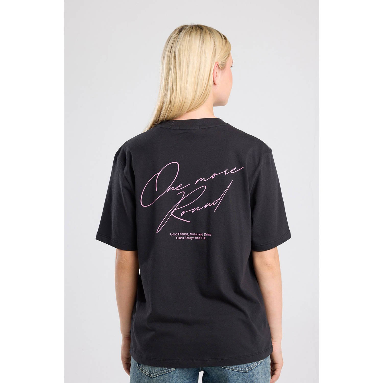 America Today T-shirt zwart