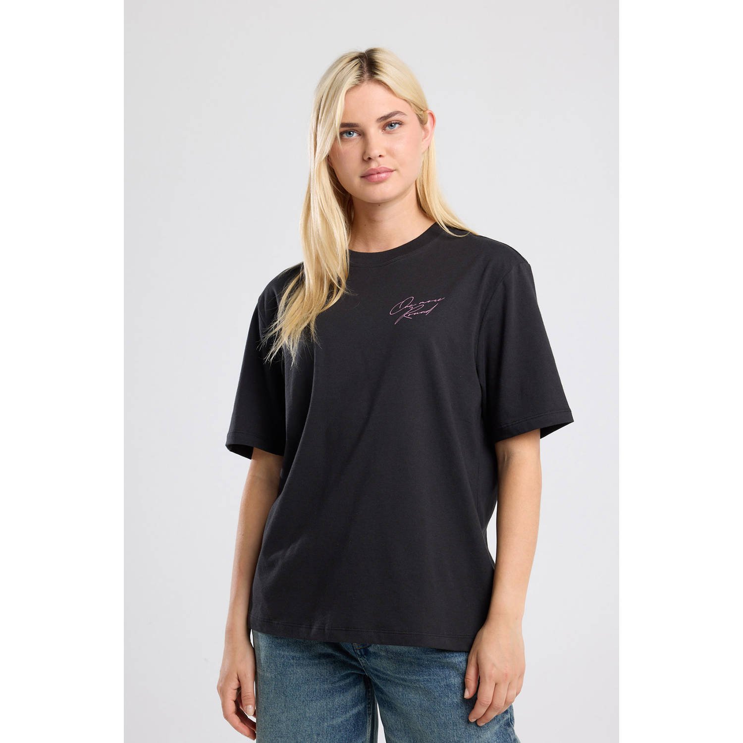 America Today T-shirt zwart