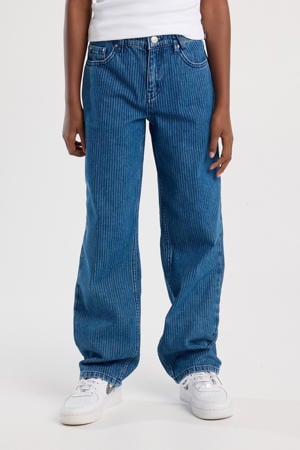 loose fit jeans medium blue denim