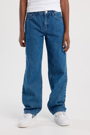 loose fit jeans medium blue denim