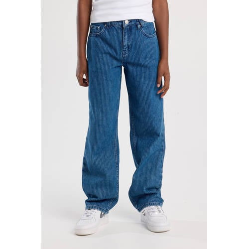 America Today loose fit jeans medium blue denim afbeelding