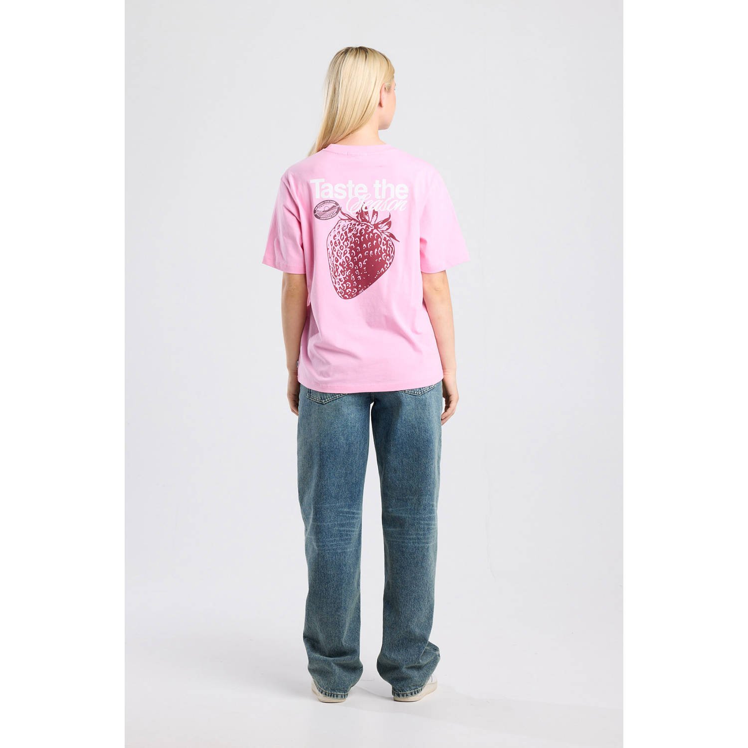 America Today T-shirt roze