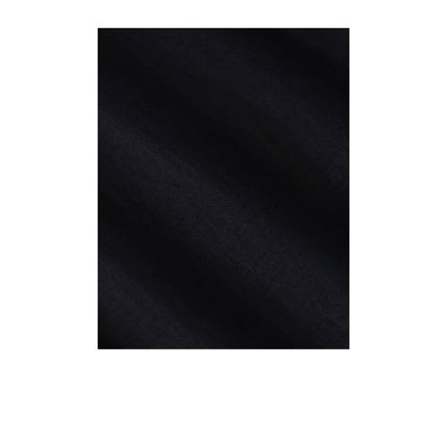 Sissy-Boy wide leg high waist broek met linnen zwart afbeelding