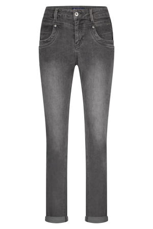 high waist slim fit jeans grey denim
