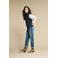 Red Button high waist regular fit jeans medium blue denim