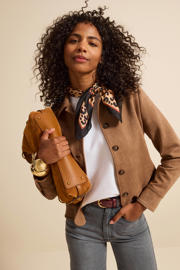 Suède jas met 25% korting! | Vero Moda