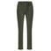 Red Button fluweel slim high waist broek kaki