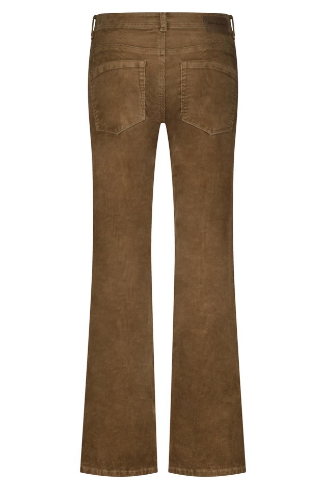 Flared corduroy broek met hoge taille voor dames | Ralph Lauren® NL