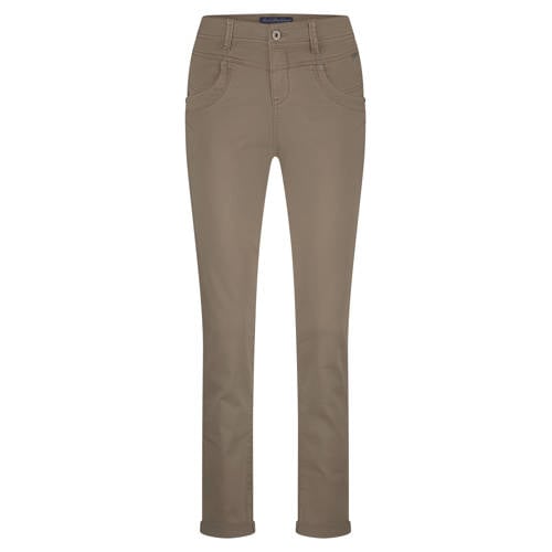 Red Button high waist skinny jeans taupe afbeelding