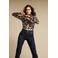 Red Button high waist flared jeans dark blue denim