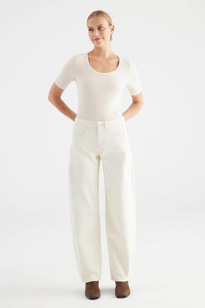 Barrel jeans ecru