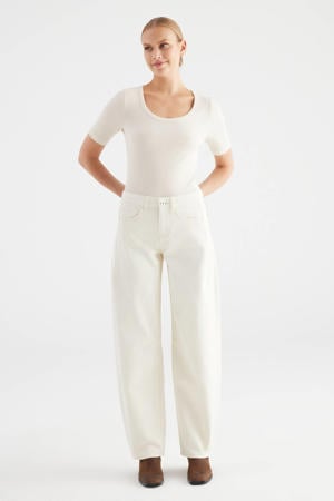 Barrel jeans ecru