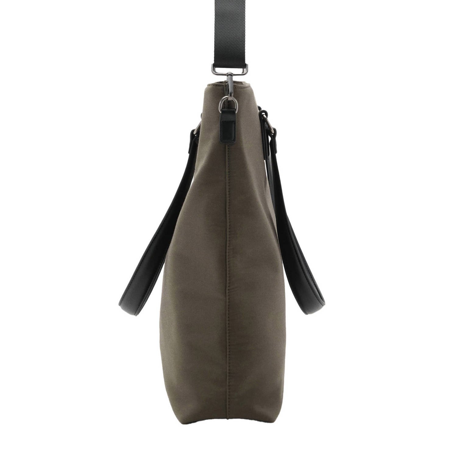 Mango Man shopper groen