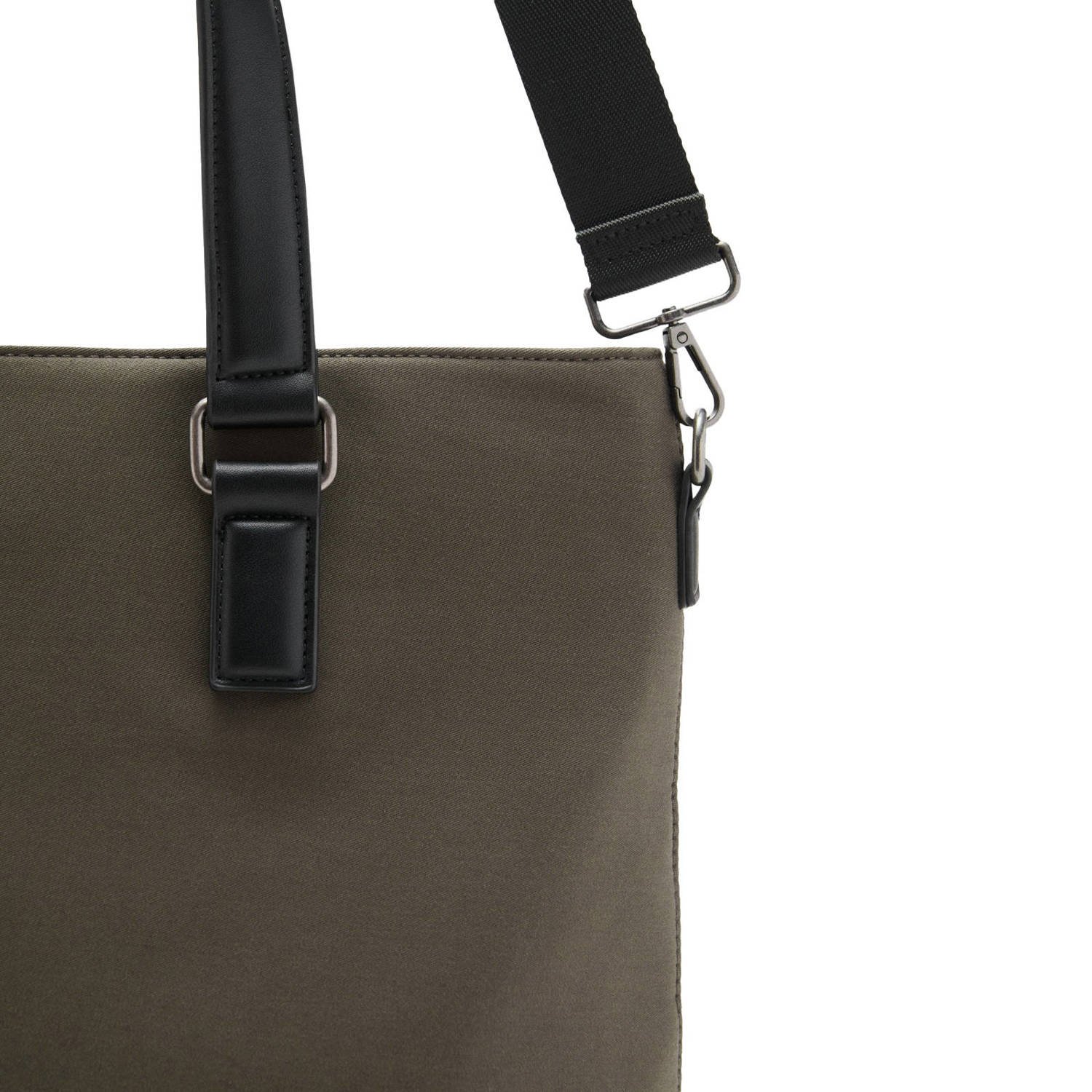 Mango Man shopper groen