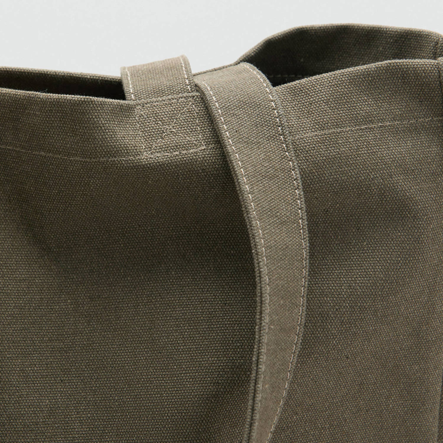 Mango Man shopper kaki