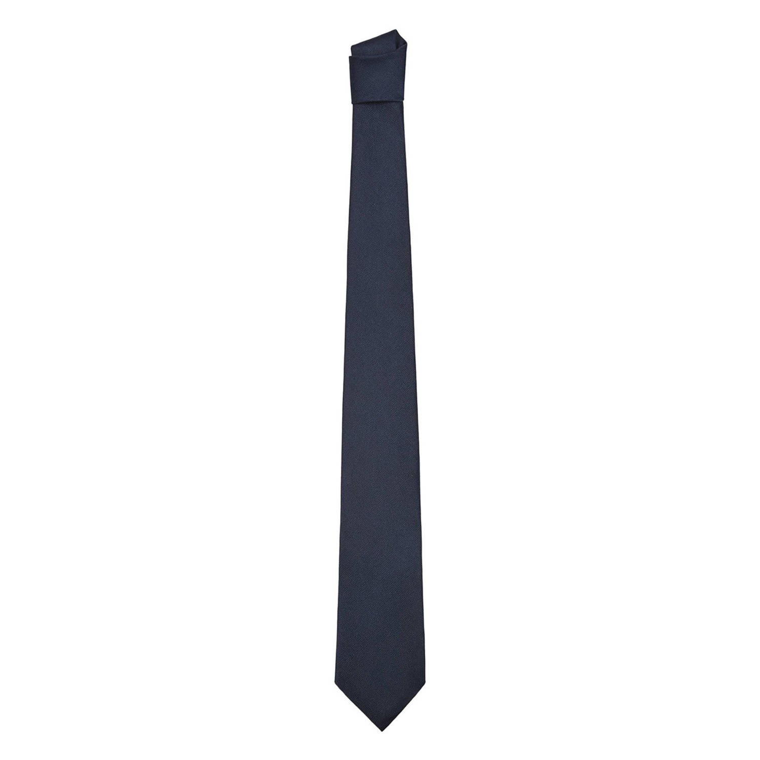 Mango Man stropdas donkerblauw