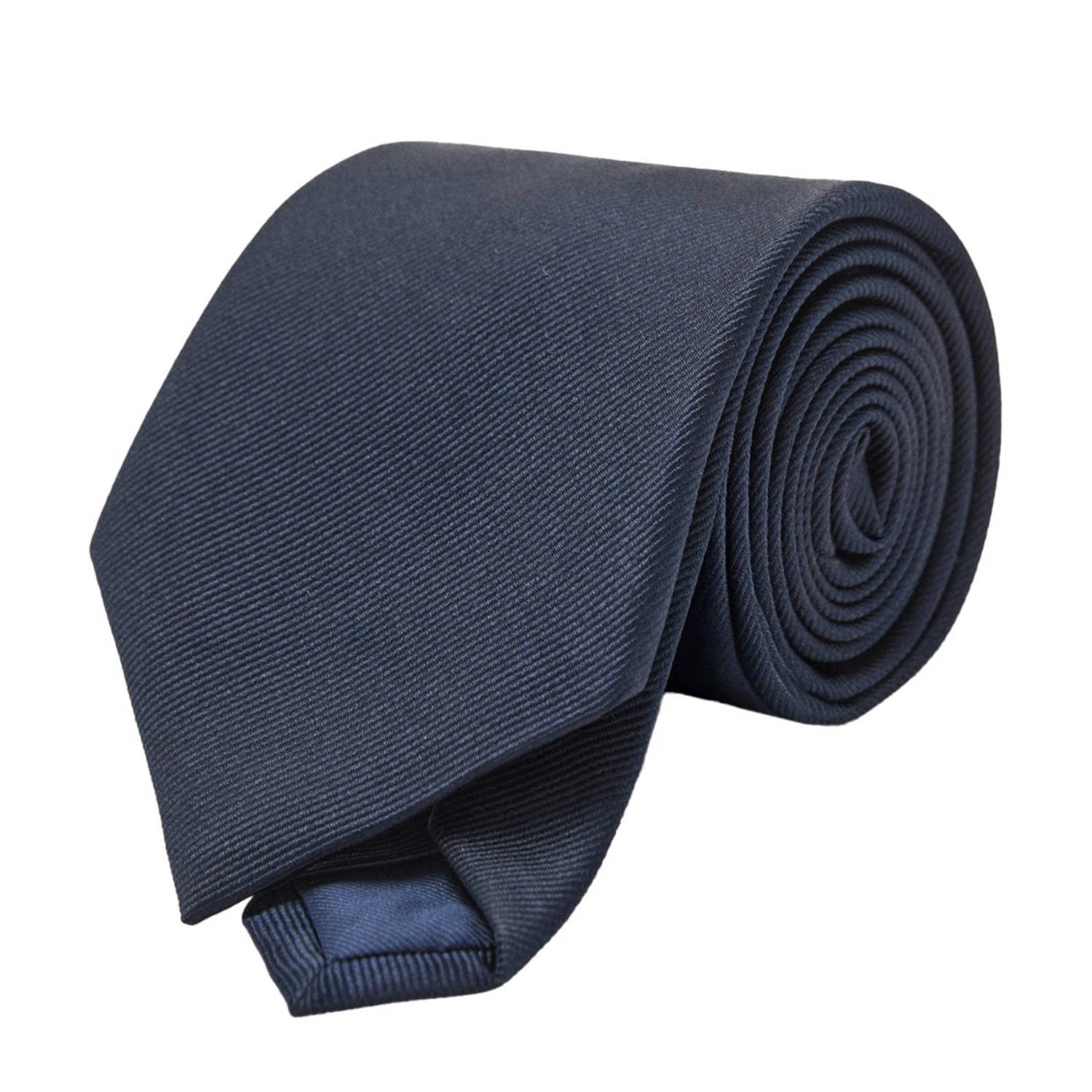 Mango Man stropdas donkerblauw