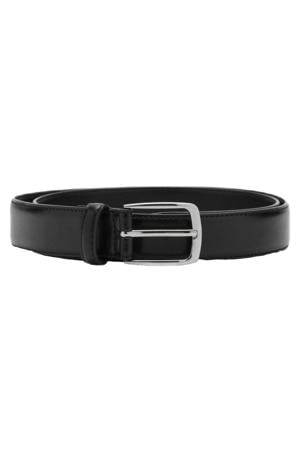 leren riem zwart