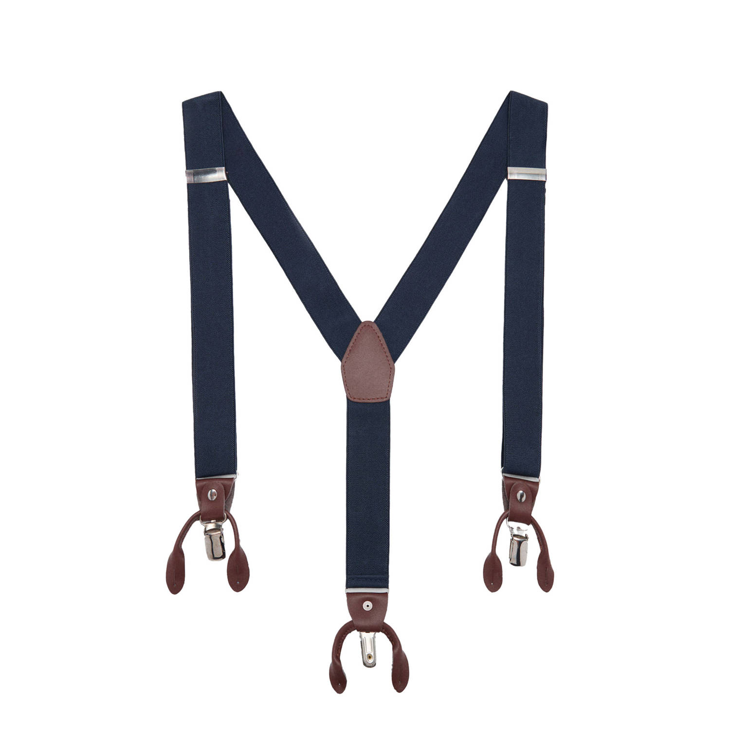 Mango Man bretels donkerblauw