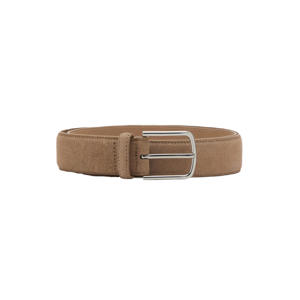 suede riem beige