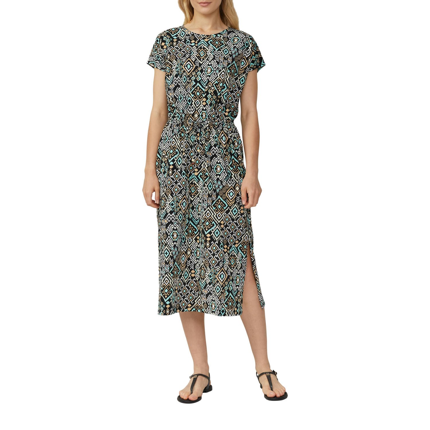 S.Oliver midi jurk multi