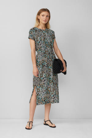 midi jurk multi
