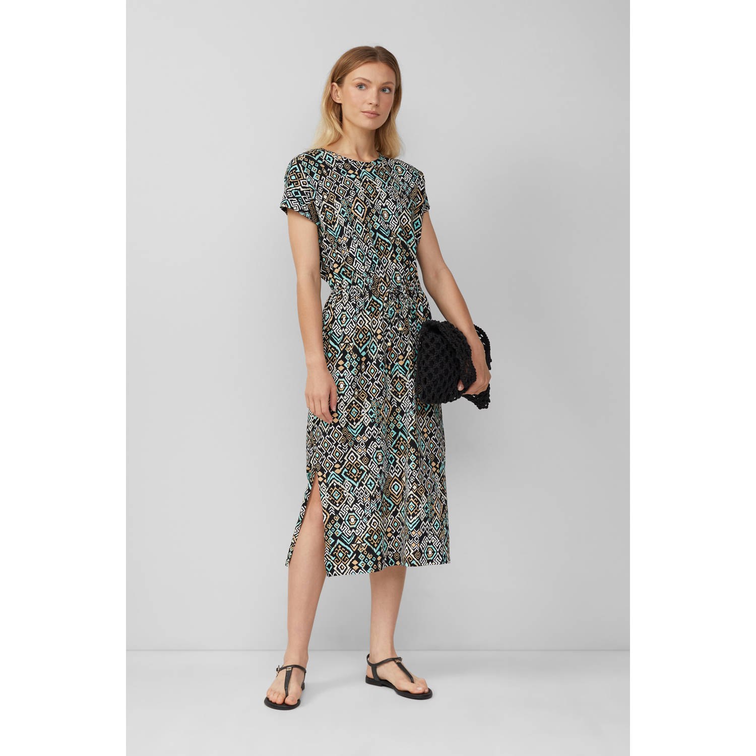 S.Oliver midi jurk multi