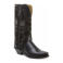 Bootstock Haily leren cowboylaarzen zwart