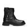 Vingino Muraina Marsala leren enkelboots zwart