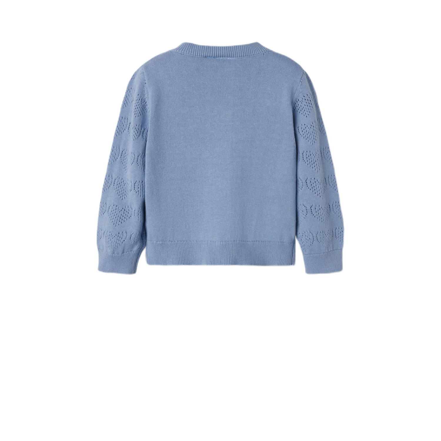 NAME IT MINI gebreid vest blauw