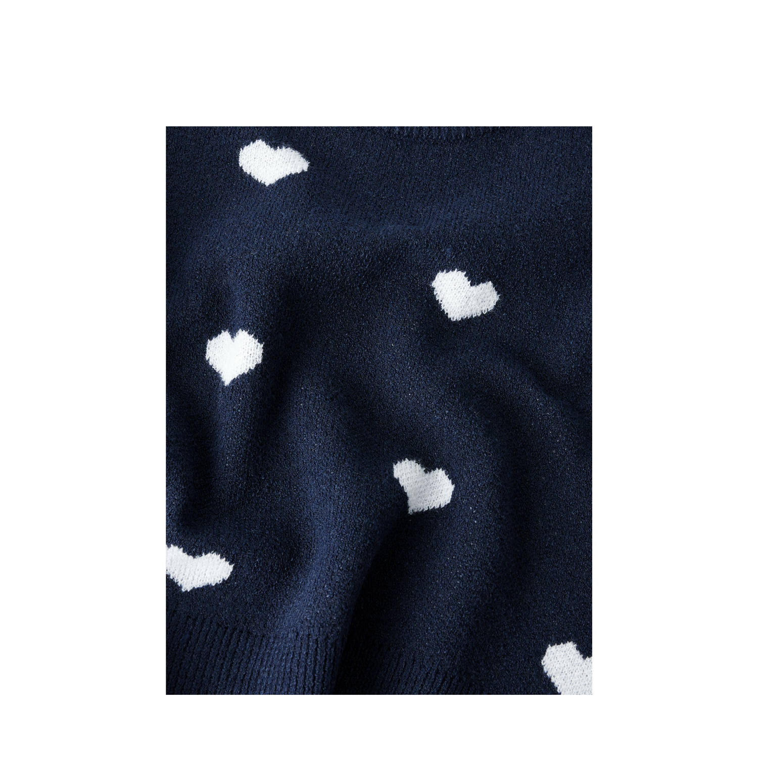NAME IT MINI gebreide trui donkerblauw