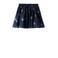 NAME IT MINI A-lijn rok met hartjes donkerblauw