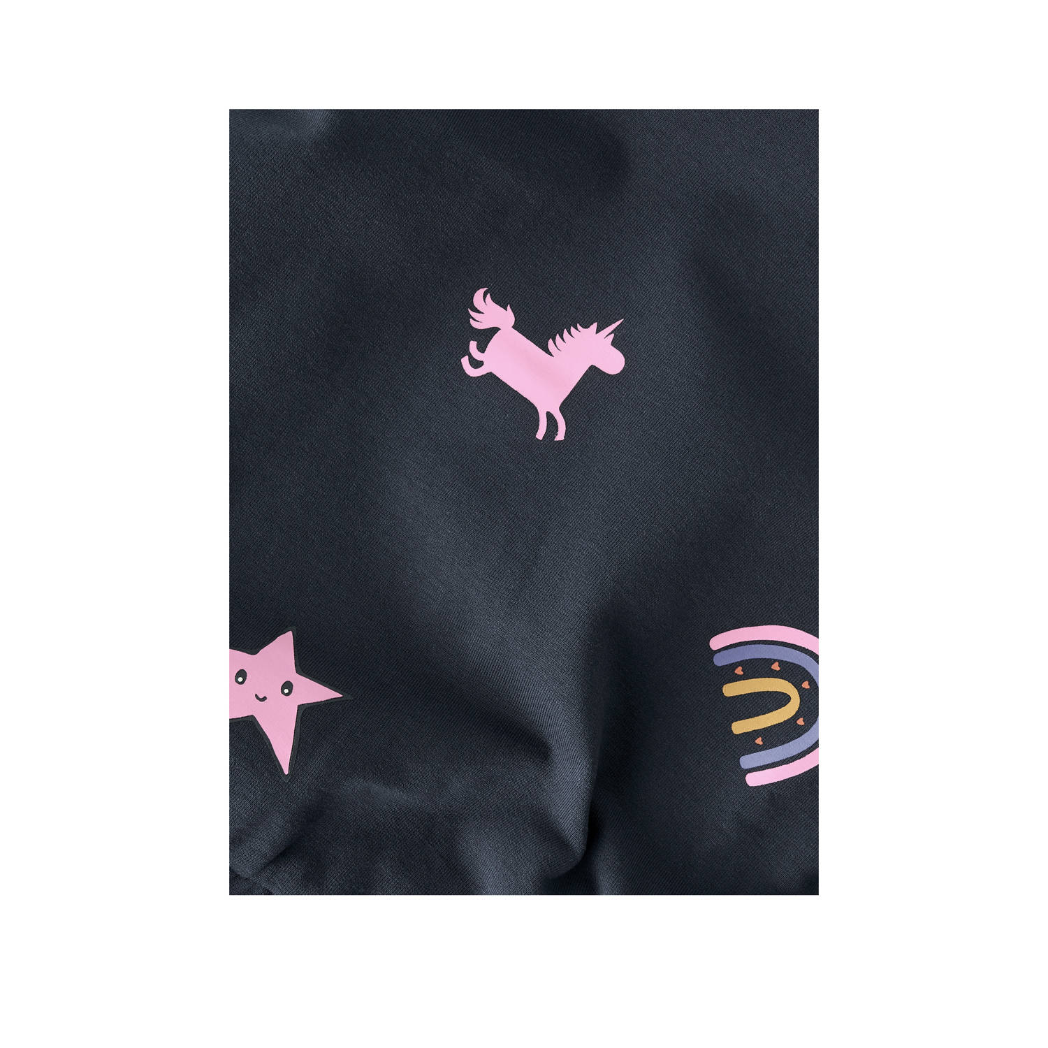 NAME IT MINI A-lijn jurk donkerblauw