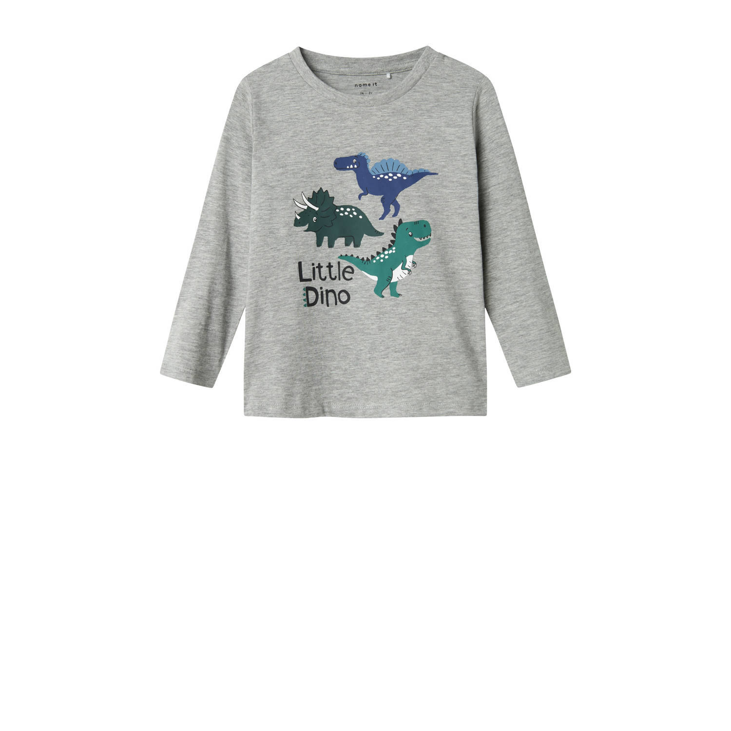 NAME IT MINI longsleeve grijs melange