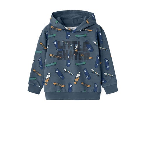 NAME IT MINI hoodie blauw afbeelding