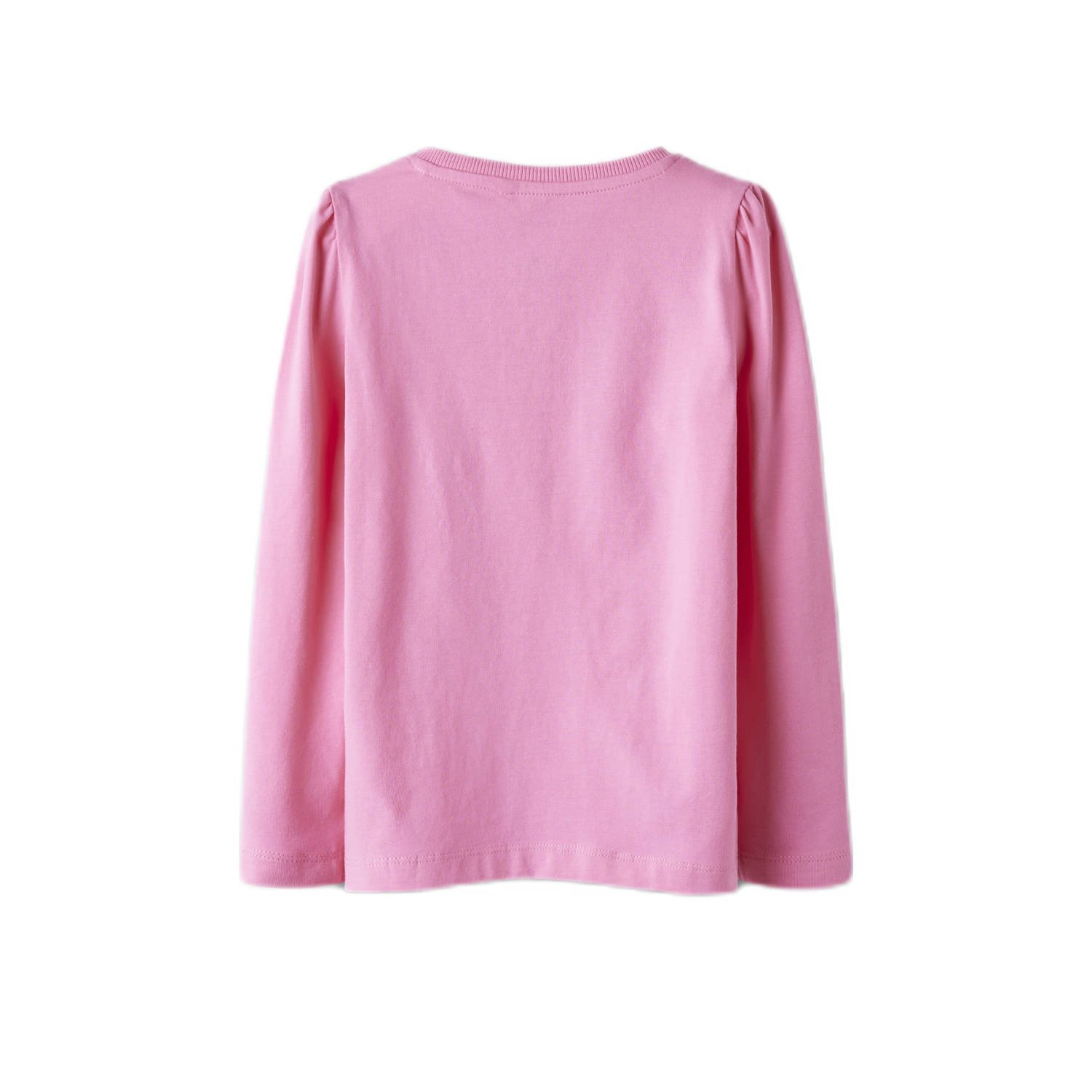 NAME IT MINI longsleeve roze met glitter