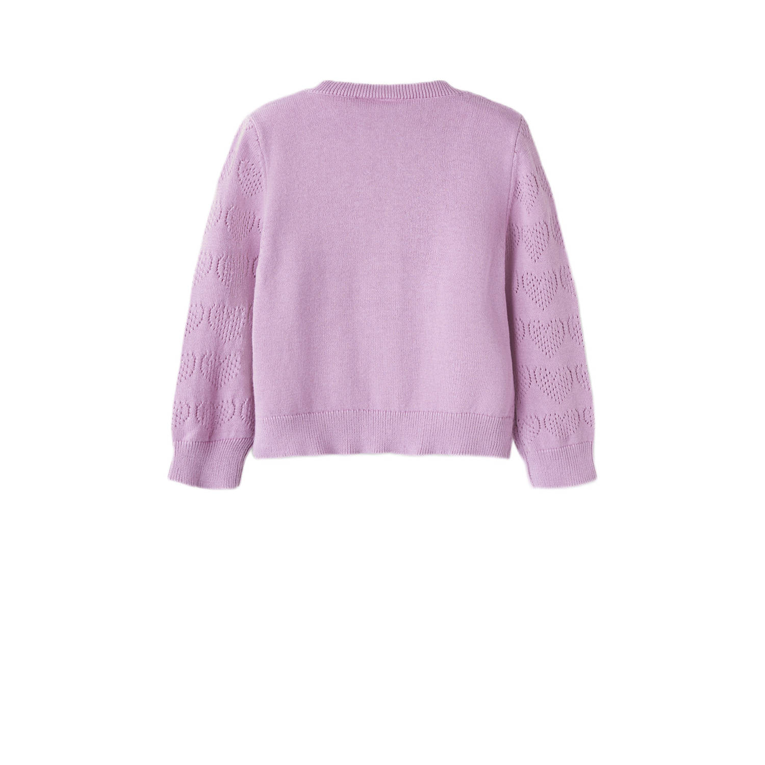 NAME IT MINI gebreid vest roze