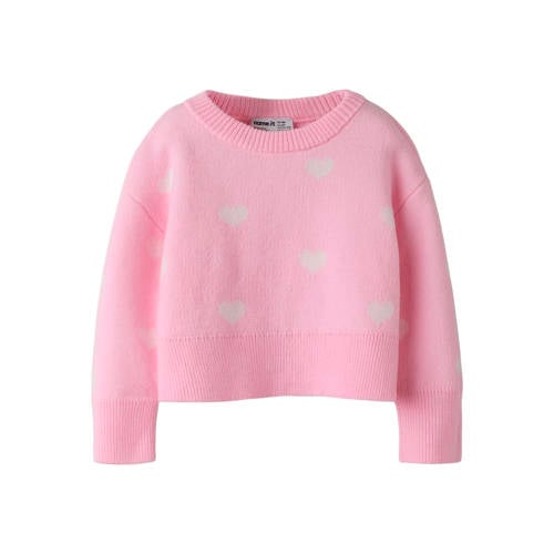NAME IT MINI gebreide trui roze afbeelding