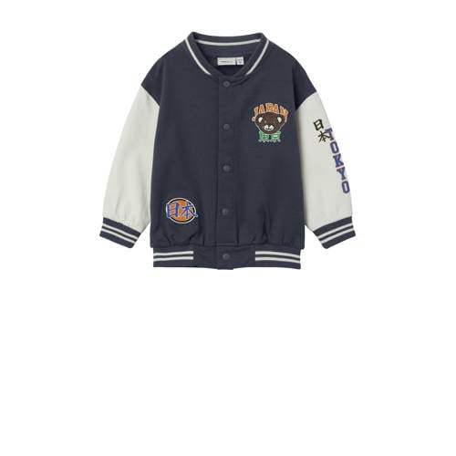 NAME IT MINI sweatvest donkerblauw afbeelding