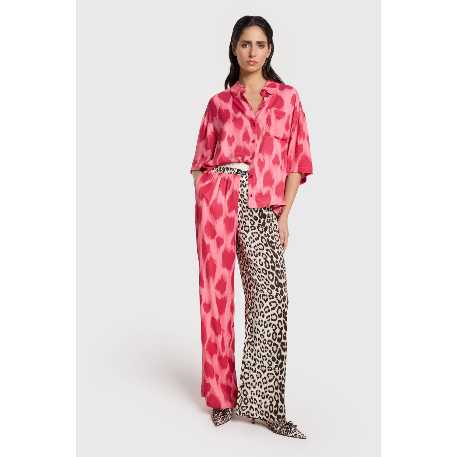 Alix the Label blouse roze